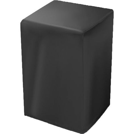 Staubschutzhülle für vertikale Lautsprecher, ideal für den Außenbereich. Erhältlich in verschiedenen Größen und in Schwarz (210D: 30,5 x 28 x 46 cm). (1/5)