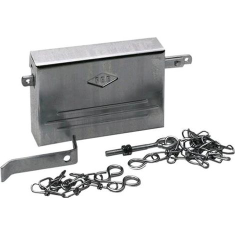 APRIPORTA ELETTRICO mod. F 500/6 con catenella per porta e portoni FEB Verso SX
