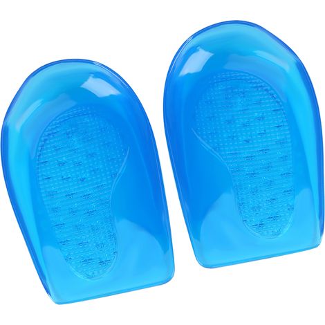 Semelles en gel correctrices pour pieds plats et déviation des genoux varus/valgus (1/5)