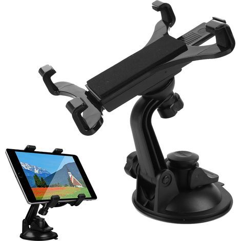 Universelle Auto-Tablet-Halterung, kompatibel mit iPad Air Mini und Smartphones von 23 bis 36 cm. (1/5)