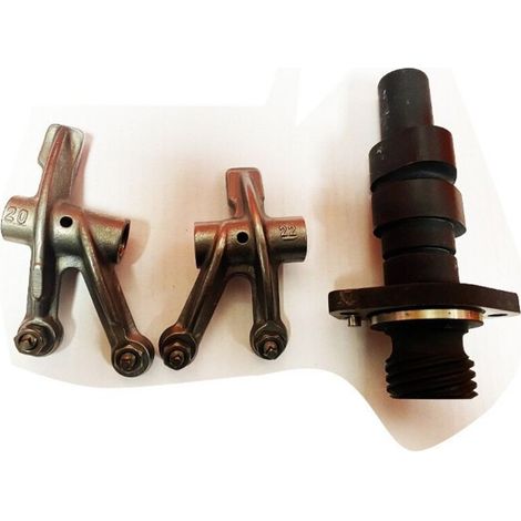 Pièces de moteur de moto Suzuki GS250 : arbre à cames et culbuteurs (1/3)