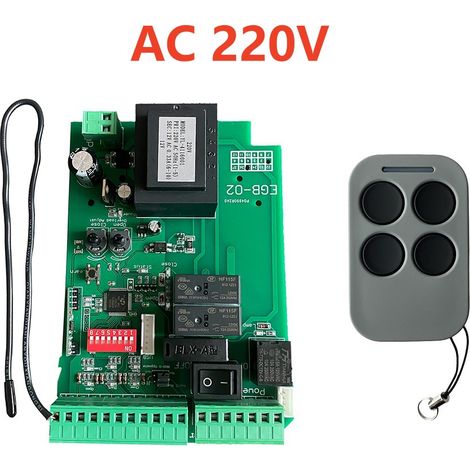 Accessoire pour automatisation et domotique, équipement de commande et de sécurité pour la maison,220V Board with 1 RF (1/5)