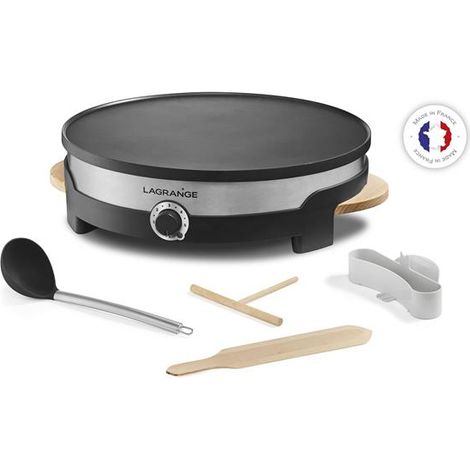 Crêpe-maker 1500 w 35 cm schwarz/grau - Lagrange - 109018 (1/5)