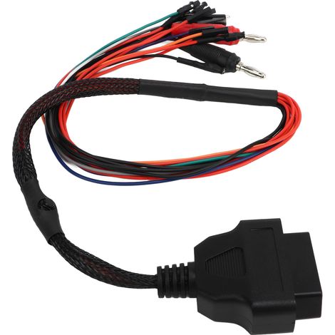 Câble OBD2 Breakout Tricore 12V 16 broches flexible pour programmation ECU sur établi, connectique Pinout compatible série MPPS (1/5)