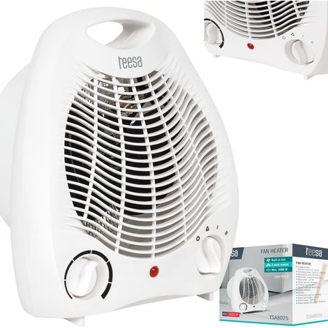 Calefactor con ventilador Teesa de 2000 W