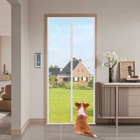 Moustiquaire De Porte for Chat, Taille 95cm X 200cm (1/5)
