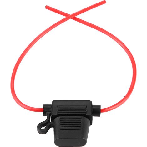 1-teiliger wasserdichter Kfz-Sicherungshalter 1-35A 12-32V, Inline-Flachsicherungsgehäuse für Kfz-Stromkreisschutz (1/5)