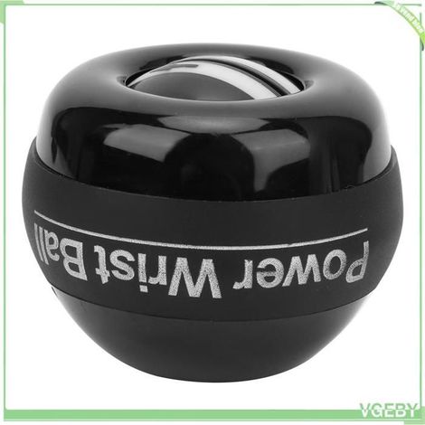 Boule de poignet - FAFEICY - Démarrage automatique - Axe acier haute résistance - PC durable - Noir (1/5)