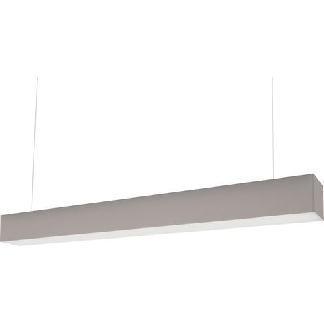 Lámpara colgante FENIX LED SMD 23 W 3100 lm 4000 K CRI80 108° Gris (1/5)