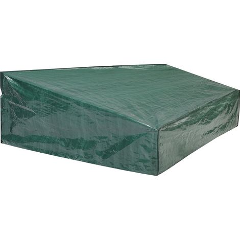 Bâche protection meubles jardin polyéthylène 197x68x32/62 cm hydrofuge (1/5)