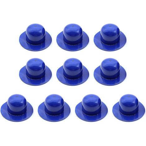 (Bleu) Lot de 10 bouchons de rechange pour filtre de piscine, compatibles avec les piscines (1/5)