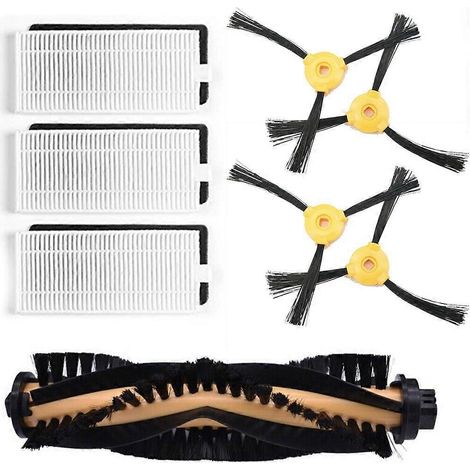 Filtre à brosse latérale à rouleau pour Iboto Aqua V71, Eufy Robovac 11 11C, Ecovacs Deebot N79S N7 et Conga Excellence 5040 990 (1/2)