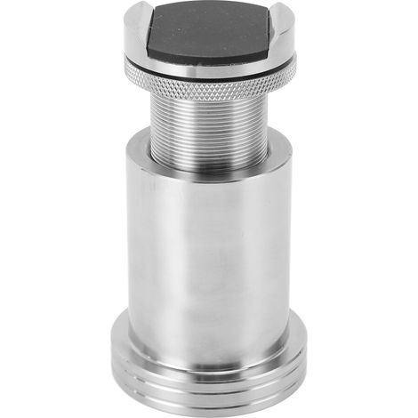 Support de câble d'enceinte HiFi, hauteur réglable de 70 à 115 mm, amortisseur de chocs, alliage d'aluminium, stabilisateur de câble HiFi argenté (1/5)