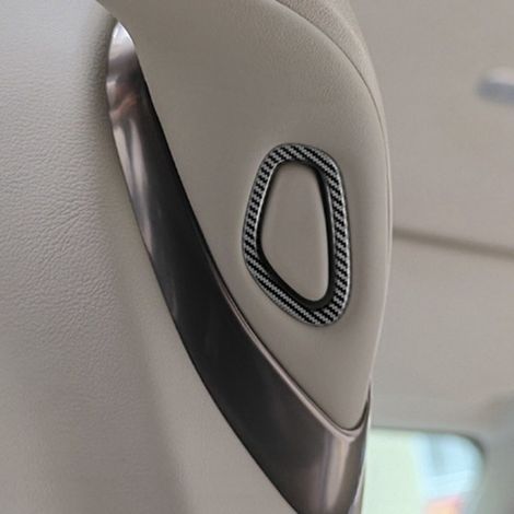1 pair Color: Carbon fiber texture Material: ABS Suitable for Toyota Alphard and Vellfire 40 series. (1/5)