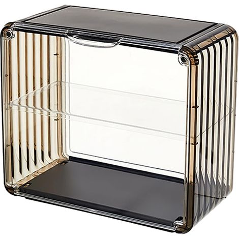 Boîte de présentation pour figurines, boîte de collection anti-poussière, vitrine pour figurines d'action de petite taille, couleu (1/5)
