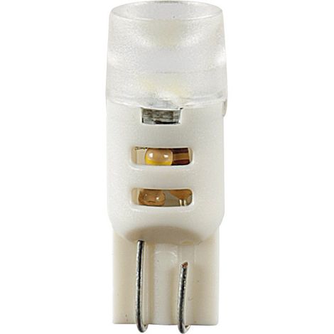 24V Mega-Led 3 - 3 SMD x 1 chip - (T10) - W2,1x9,5d - 2 pz - D/Blister - Bianco - Doppia polarità (1/4)