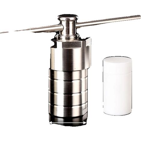Autoclave per sintesi idrotermale, pressione 3 MPa, rivestimento in PTFE resistente, 25 ml (1/2)