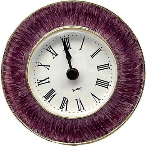Bardusch-Horloge de Table, Couleur Artistique, Horloge de Cheminée, Silencieuse, Fonctionne avec Thème Européen, Décoration de la Maison (1/5)