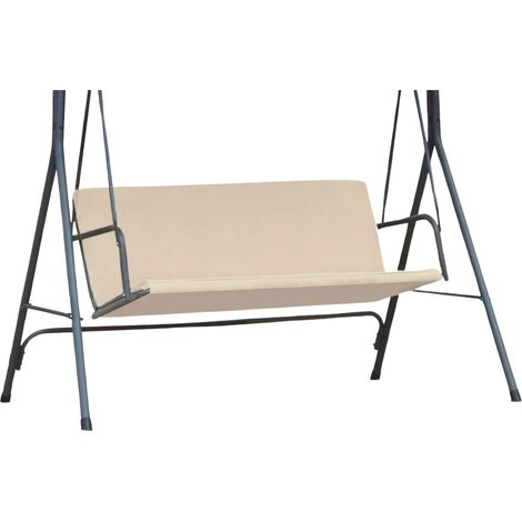 Ferocity - Housse de siège pour balancelle de jardin 3 places - Kodura 300 PU imperméable - 100 x 138 cm - Amovible et lavable - Beige