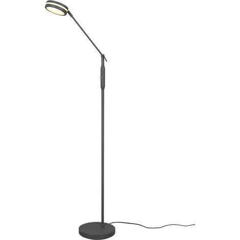 Lámpara de Pie Lineal Touch Led Disco Ajustable Franklin Antracita Trio Iluminación (1/5)