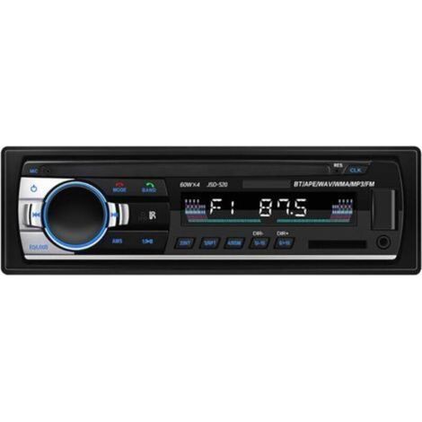 Autoradio Bluetooth, autoradio Bluetooth, autoradio FM 4 x 60 W, Lettore MP3 / Lettore MP3 USB/SD/AUX con telecomando (1/5)