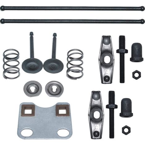 Plaque guide de support de tige de culbuteur pour Honda GX160 GX200 5,5/6,5HP tondeuse à gazon US, tige de culbuteur, support de tige de culbuteur, jeu de soupapes (1/5)