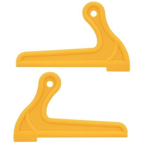 2 pièces bâtons de poussée de scie à bois de type V pour routeur de lame de travail de Table de menuiserie avec conception ergonomique pour table de routeur, scie à modeler et dégauchisseuse