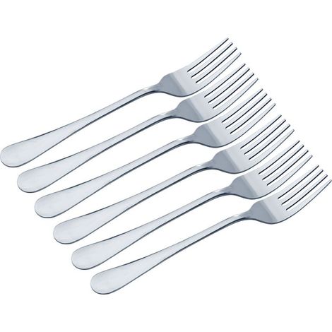 Fourchette MagicHome, de table, en acier inoxydable, paquet de 6 pcs