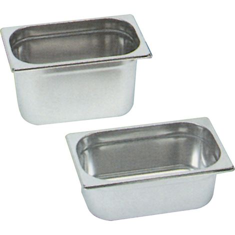 Bac inox gastronorm 1/4 h40 mm - Diamond (1/3)