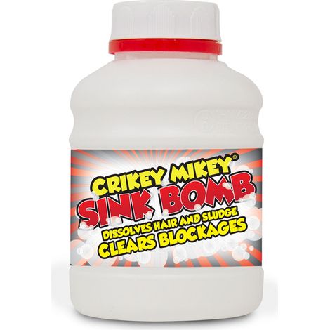 Crikey Mikey Sink Bomb, Fast-Acting Sink & Drain Unblocker, 500g (1/2)