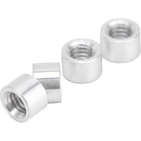10 entretoises rondes série 3501 pour structures de support, M4 x 0,7 mm, longueur env. 4 mm (1/5)