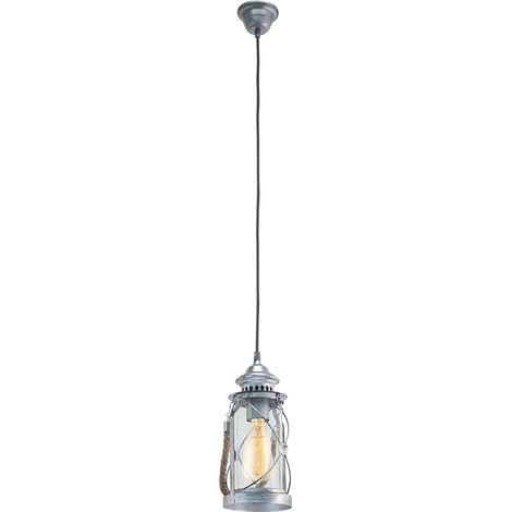 Suspension luminaire Bradford, lustre suspendu vintage, lanterne (1/3)