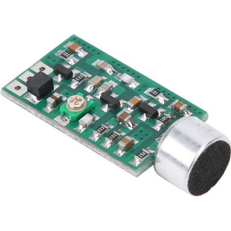 Émetteur audio FM sans fil 100MHz, module micro haute qualité pour diffusion sonore