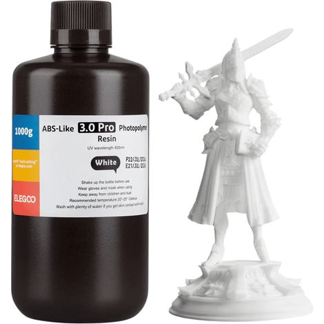 Elegoo ABS-like 3.0 Pro Blanco 1 kg (1/3)