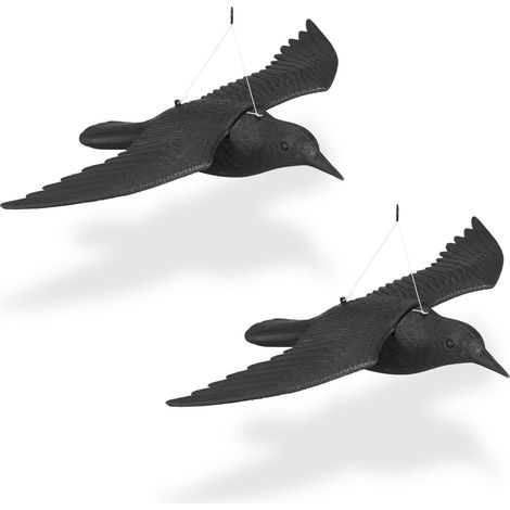 Taubenschreck krahe 2er set 8