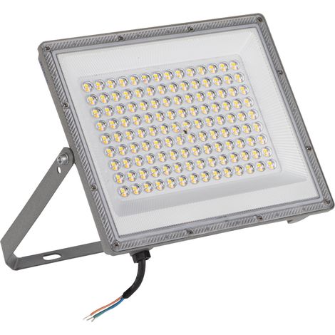 Proiettore LED 100W - CCT regolabile - IP65 - Aluminio grigio - 10800lm (1/5)
