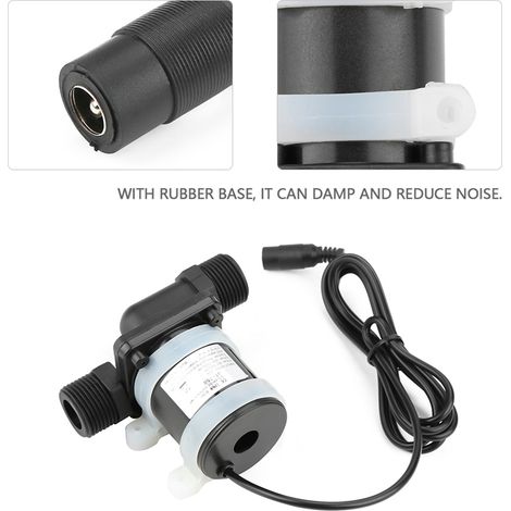 Pompe à eau miniature CC, surpresseur de chauffe-eau, pompe de circulation d'eau JT-750 12V (1/5)