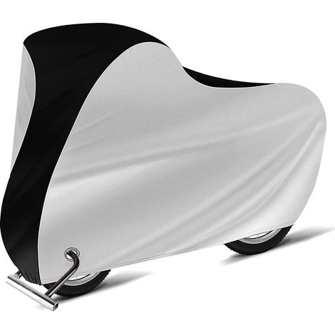 Housse imperméable pour VTT et vélos de course, 190 x 65 x 98 cm, protection contre la pluie et le soleil, housse pour vélo de course ou scooter, housse imperméable-AquaForge (1/5)