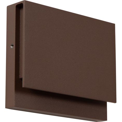 Lampe murale élégante Lomar 6W - 2700K brun rouille - 33818/06/97 (1/2)