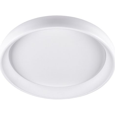 Italux Alessia - Lámpara de techo empotrada LED moderna, blanca, blanca cálida 3000K 1760lm