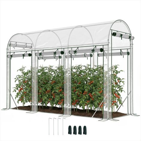 Serre de jardin Serre tunnel de jardin 3 m² avec 8 portes (1/5)