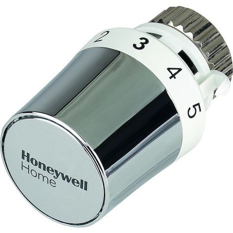 Cabezal termostático Thera-5 blanco-cromo