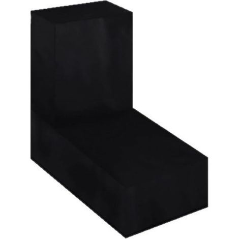 Housse de chariot hydraulique en tissu Oxford 420D imperméable et résistant à la poussière pour table élévatrice de 800 kg, ourlet élastique, protection de meubles d'extérieur, noir, toutes (1/5)