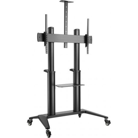 Carrello portaoggetti mobile nero (1/4)