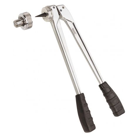 Virax – Pince à emboiture cuivre Ø 3/8 à 1.1/8" – Bras longs pour effort réduit – Poignées ergonomiques – Changement d'outil rapide