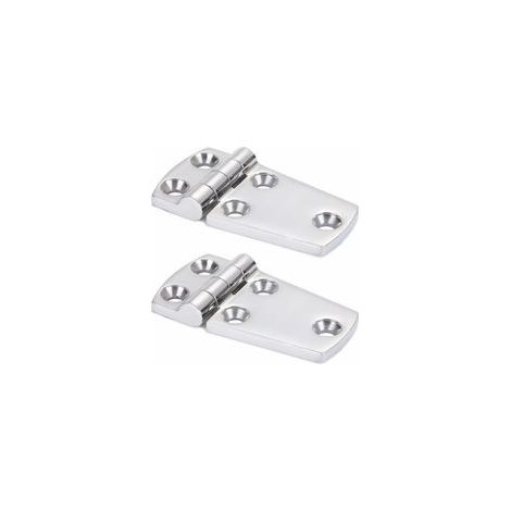 Support de matériel Porte Charnière Acier À toute épreuve Charnière de bateau en acier Cabinet Plateforme Charnière en acier inoxydable Marin Garage SUS316 2pcs 38 mm x 71 mm (1/5)