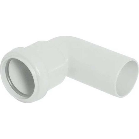 WP26W FloPlast 32mm Conversion Bend Push-Fit White (1/2)