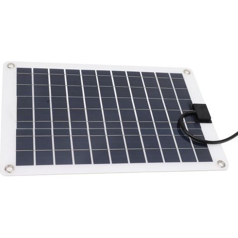 16,5 x 10,6 Zoll großes 50-W-Solarpanel mit mehreren Anschlüssen, Akkuladegerät für Laptops, Camping und stabile Übertragung (1/5)