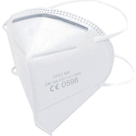 Masque jetable FFP2 sachet de 5 'CE EN149 KN95 BFE95%'