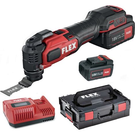 Flex Akku-Multitool 18,0 V MT 18.0-EC mit StarlockMAX Aufnahme, Ausführung: 518417, Akkus/L-BOXX
